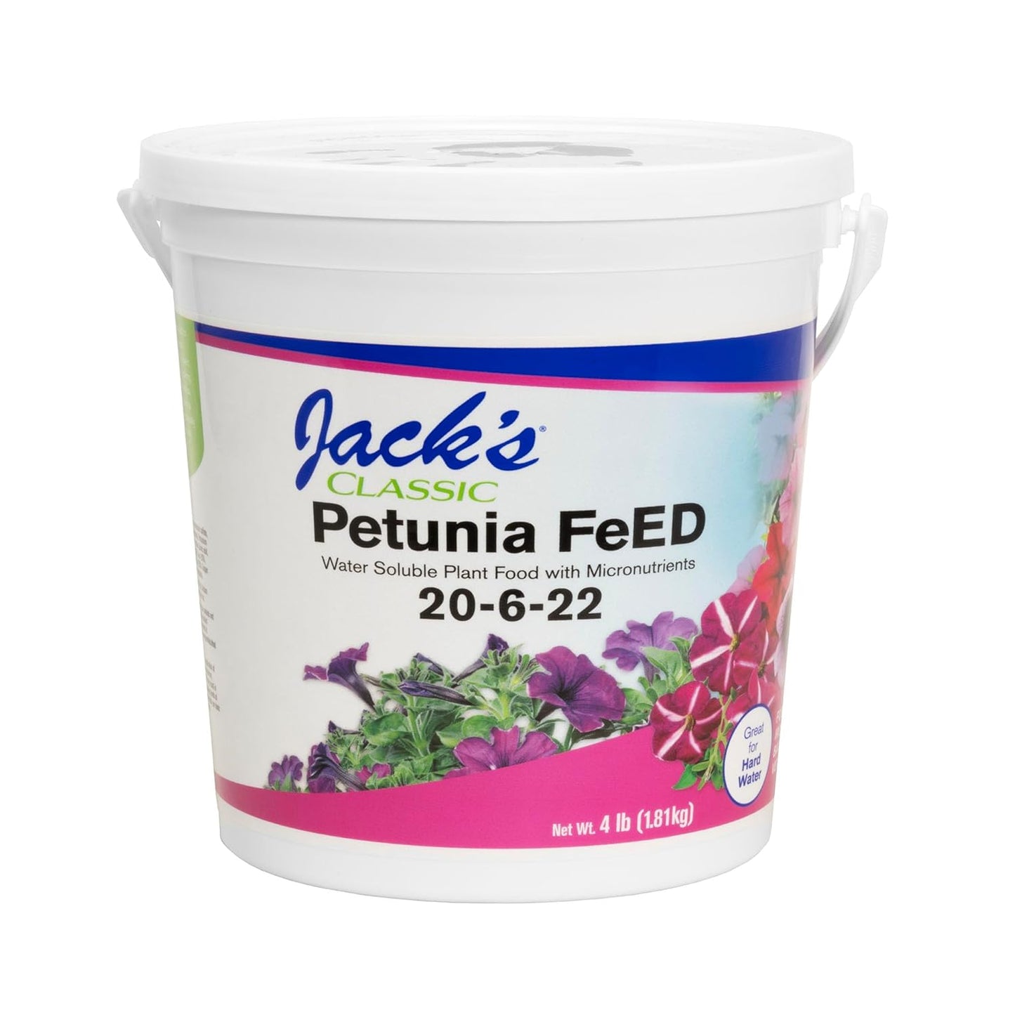 Jack's Classic 20-6-22 Petunia Feed for Lush Green Annuals