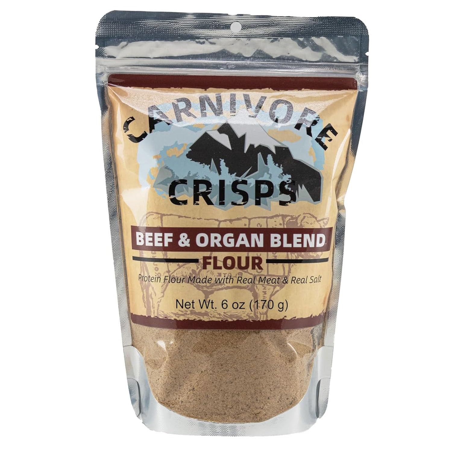 Carnivore Crisps Grass-Fed Beef and Organ Blend Flour Review