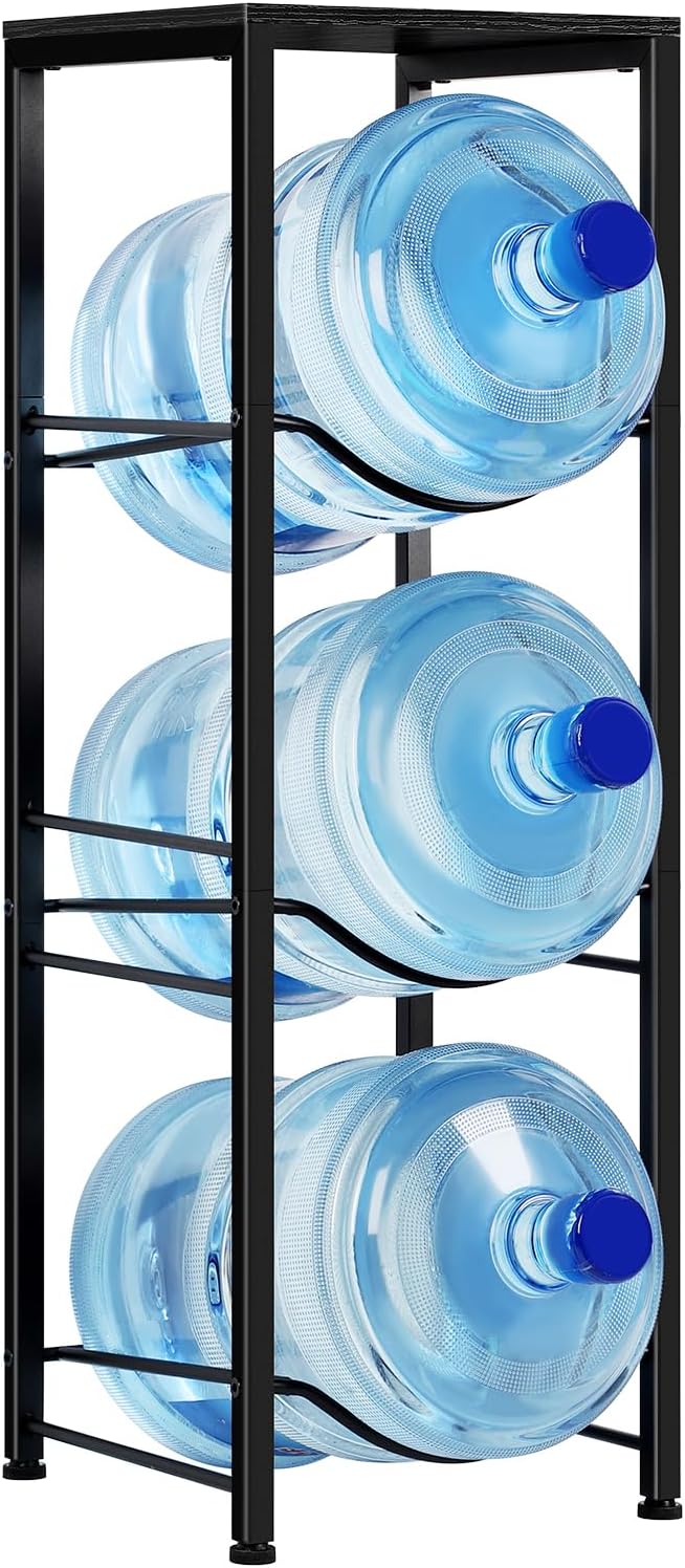 MOOACE 5 Gallon Water Jug Holder - Heavy Duty Dispenser Rack