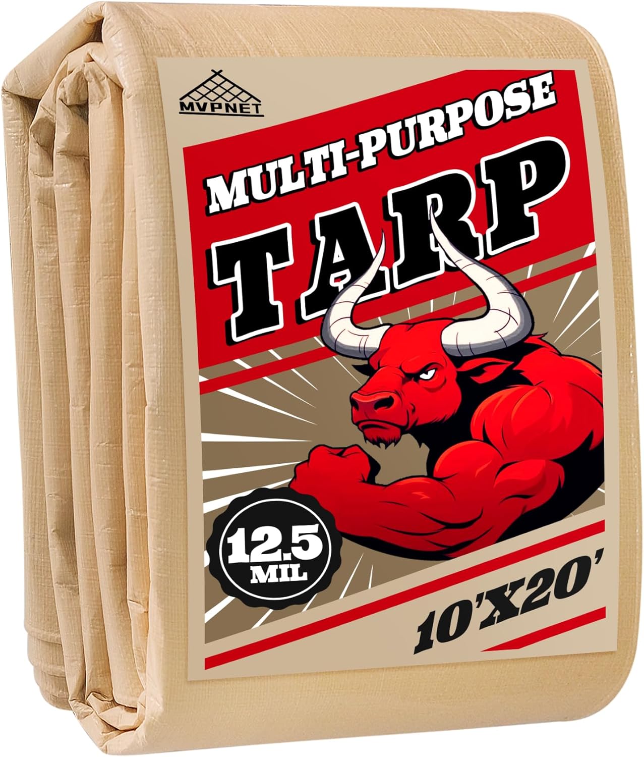 Heavy Duty Waterproof Tarp 10x20 for Outdoor Use and Protection