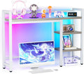RGB Desk Hutch: Organize, Display, Illuminate!