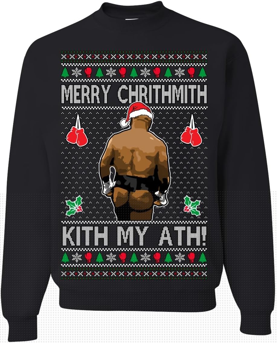 Wild Bobby Merry Chrithmith Ugly Christmas Sweater for Everyone