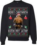 Ugly Christmas Sweater Crewneck Graphic Sweatshirt - Funny Holiday Hit