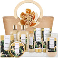 Vanilla Spa Gift Basket for Women - Luxury Home Spa Set