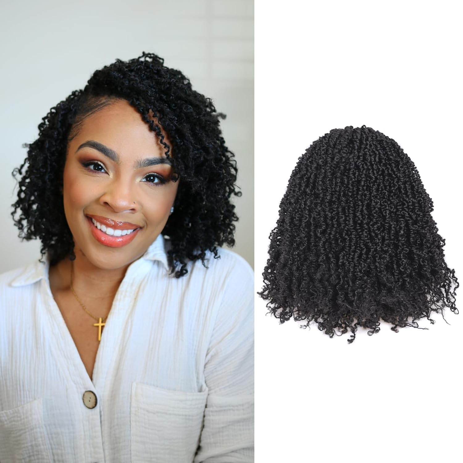 Toyotress Yanky Twist Crochet Hair - Fluffy Spring Mini Twist