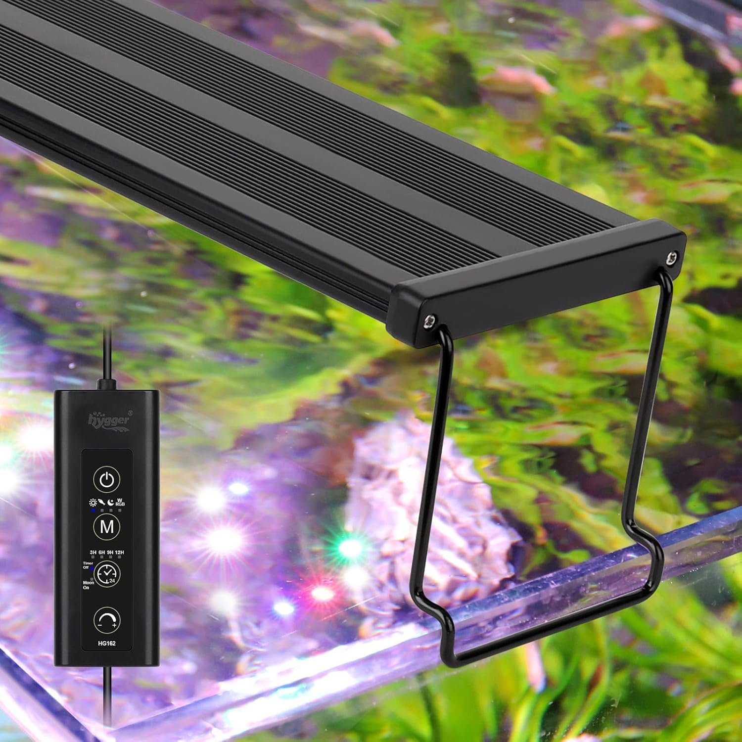 hygger New Mode 24/7 Timer LED Aquarium Light for Fish Tanks