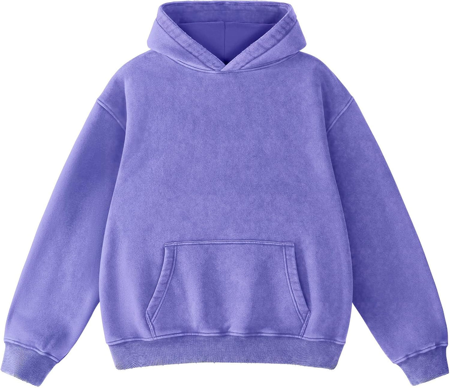 Oversized Unisex Acid Wash Hoodie for Men and Women Streetwear