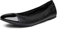 Women's Sole-Flex Ballerina Walking Flats - Compact Foldable Comfort