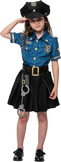 Spooktacular Creations Police Officer Costume for Kids - Light Blue