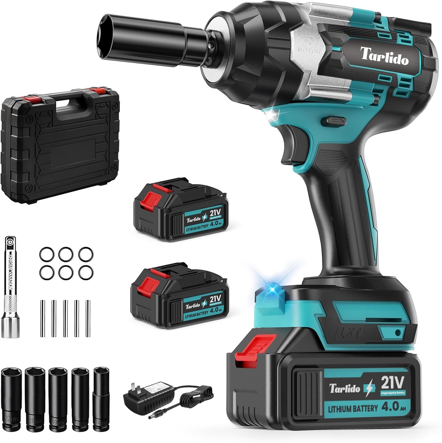 Tarlido Cordless Impact Wrench: Power and Versatility