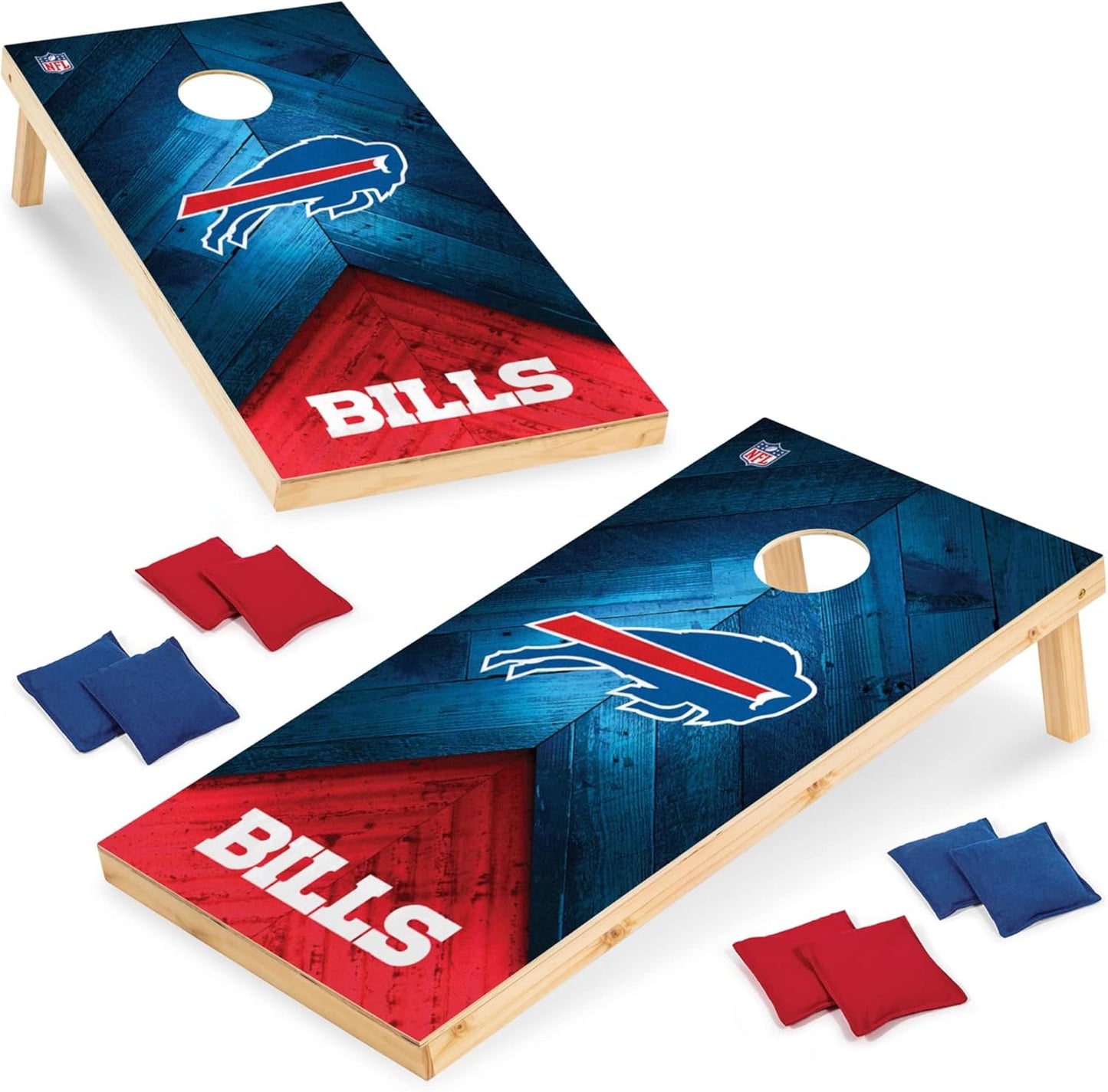 NFL Football 2ft x 4ft Cornhole Set with HD Team Graphics
