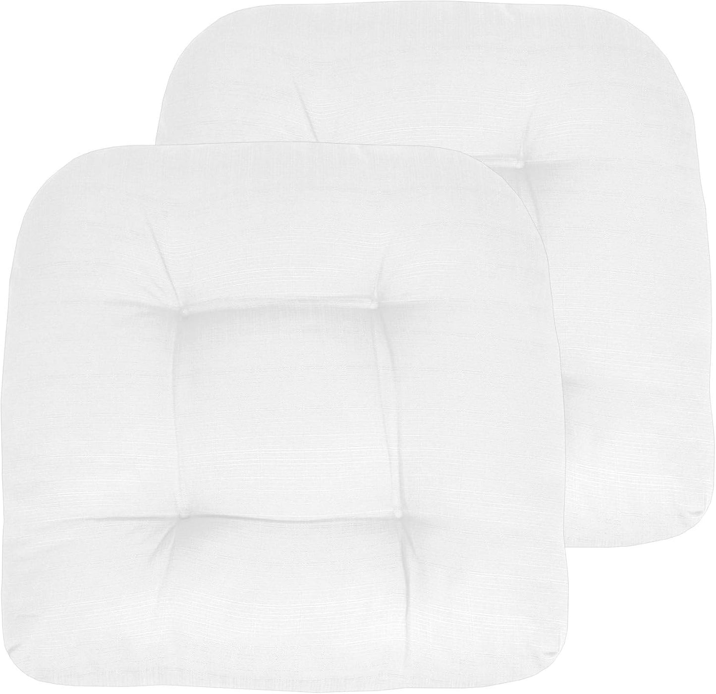 Sweet Home Collection Patio Cushions for Outdoor Chairs 19in