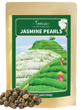 TeeLux Jasmine Pearls Green Tea Loose Leaf - Delicate Floral Aroma
