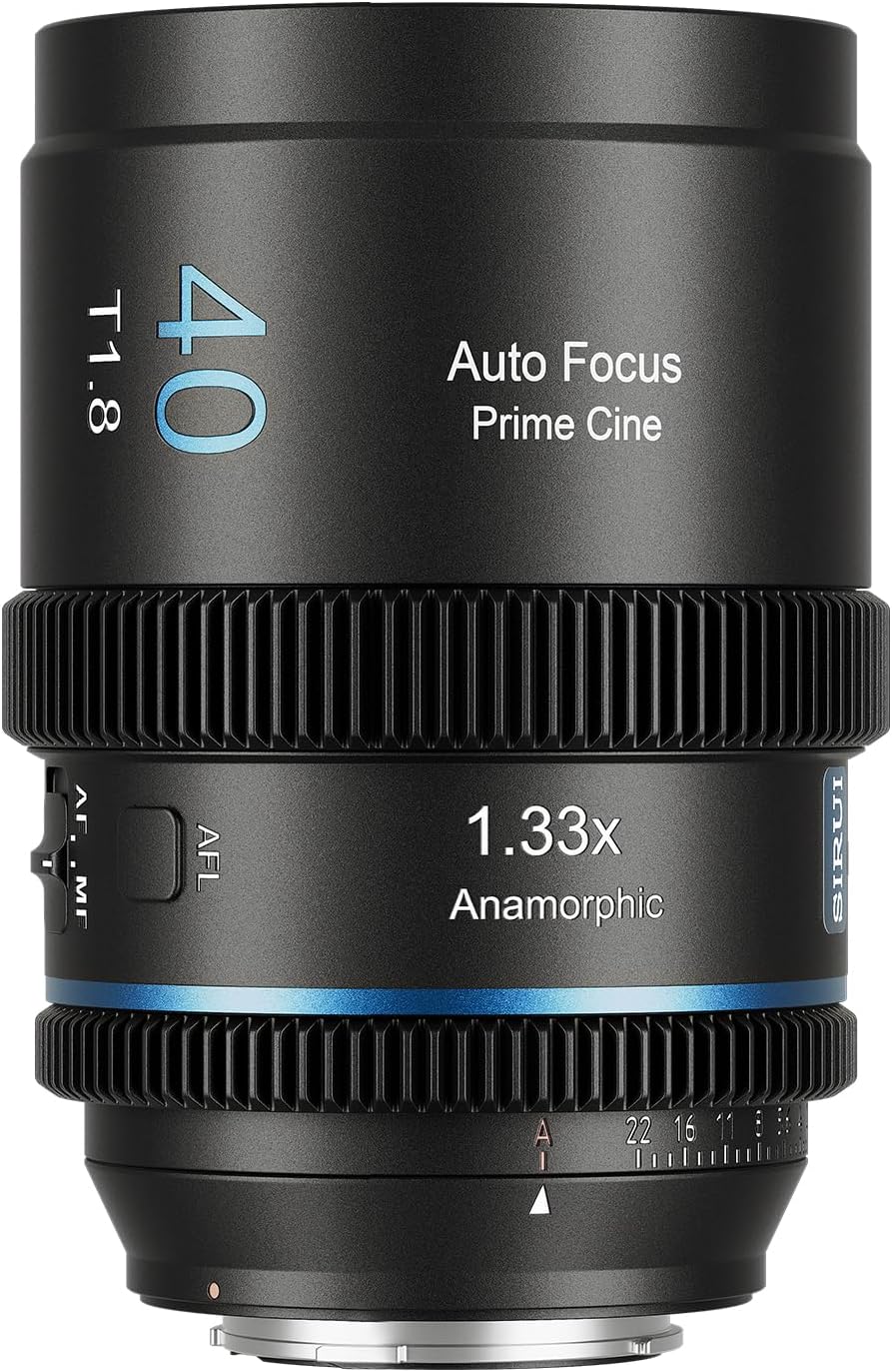 SIRUI 40mm T1.8 Anamorphic Lens for E Mount Cameras Review