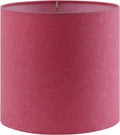 Transitional Drum Lamp Shade in Rose Pink 8in - Soft Cloud Dragon