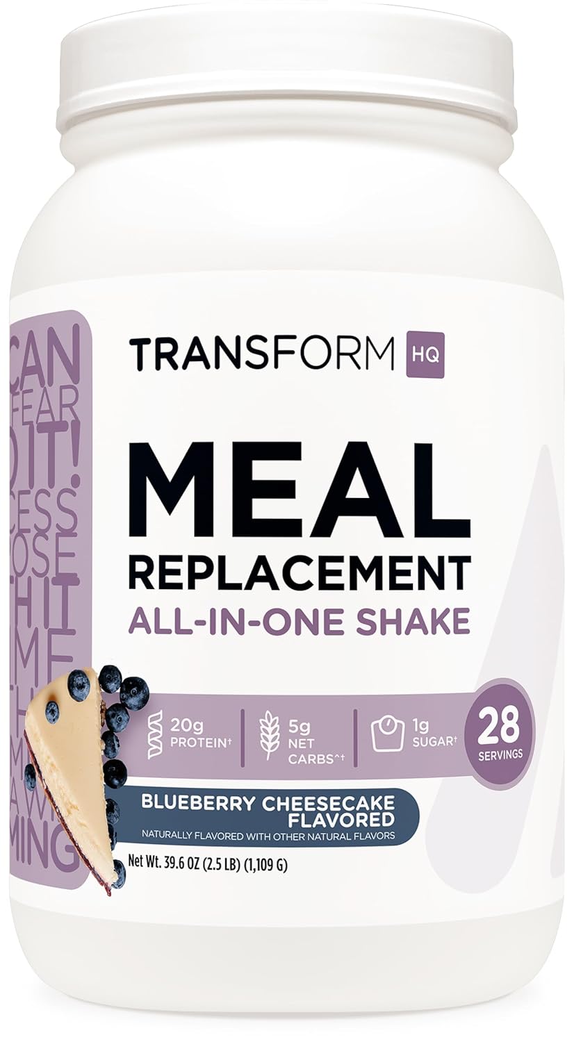 Meal Replacement Shake Powder - Blueberry Cheesecake 28 Servings