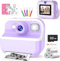 Kids Camera Instant Print Toys for Girls Age 5-12 - Instant Print 12MP