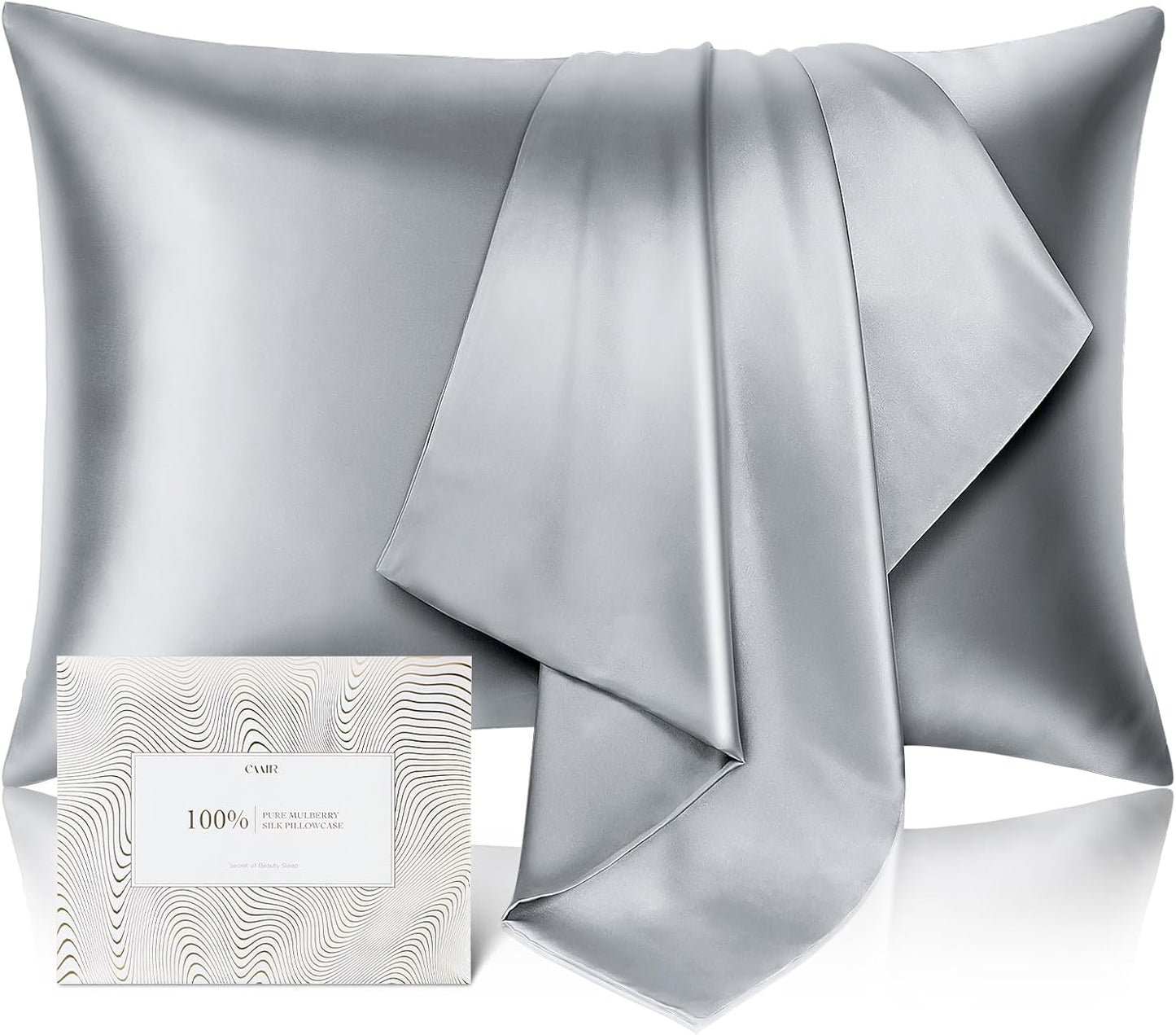 100% Pure Mulberry Silk Pillowcase for Luxurious Sleep Experience