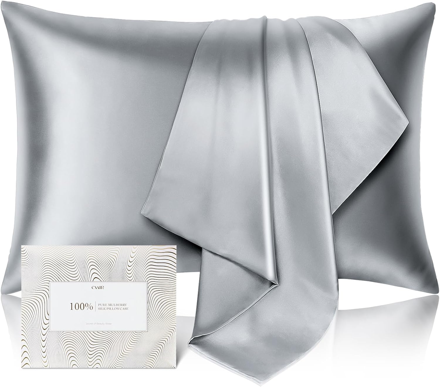 100% Pure Mulberry Silk Pillowcase for Luxurious Sleep Experience