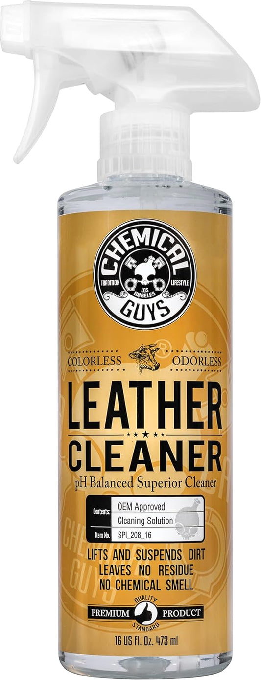 Chemical Guys Leather Cleaner - Colorless & Odorless, 16 oz
