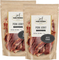 Premium Natural Pork Jerky for Dogs - Break-to-Size Training Treats