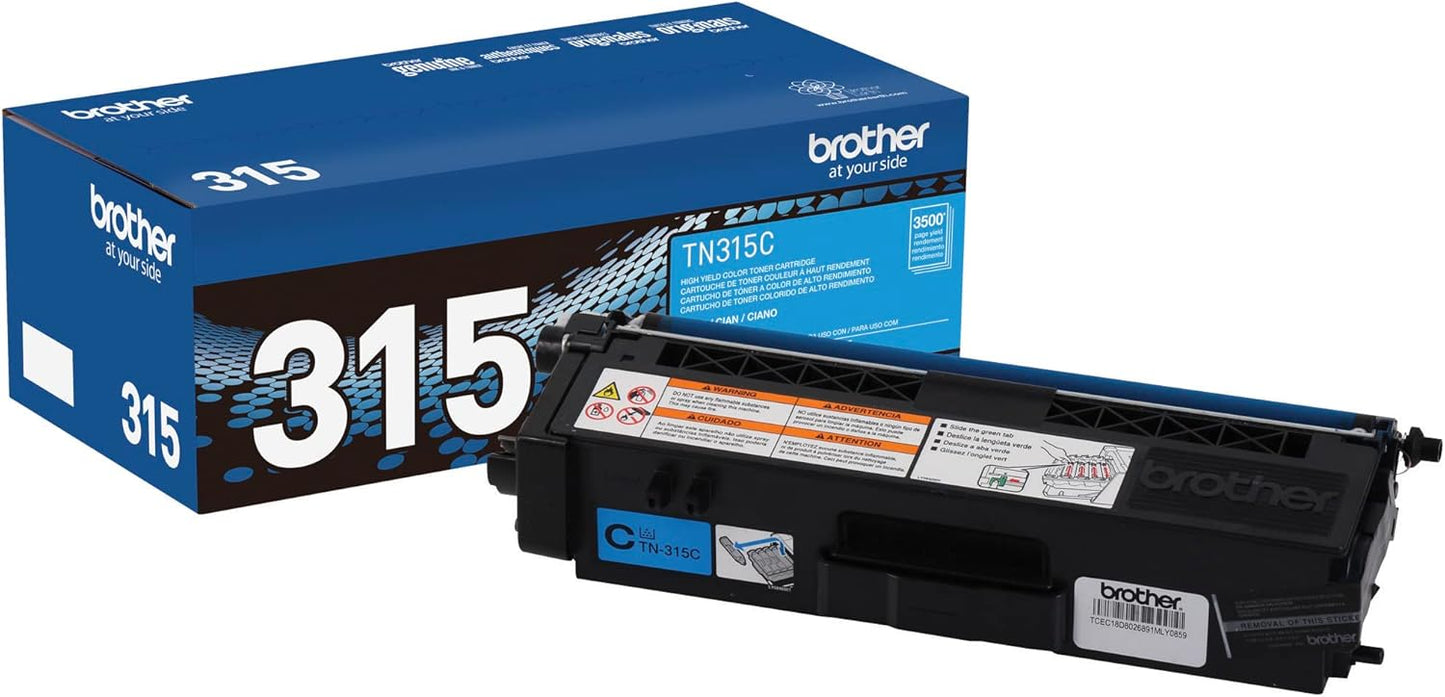 Brother TN-315C Toner Cartridge for DCP-9050 and HL-4140 Series