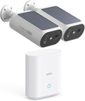 AOSU Solar Security Cameras: DIY Install, No Fees, Color Night Vision