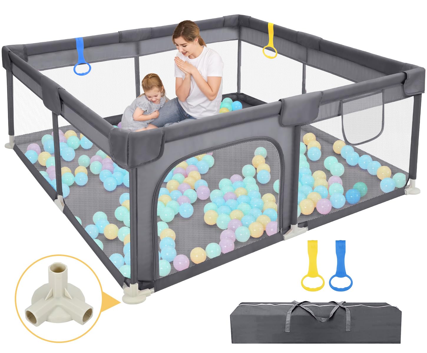 Dripex Baby Playpen: Secure Indoor & Outdoor Fun