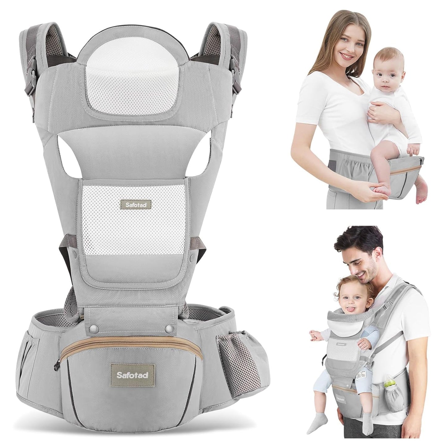 Ergonomic 6in1 Baby Carrier for Comfortable Bonding