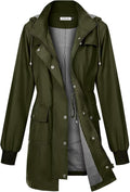 PITINAN Rain Jackets For Women Waterproof Rain Coats with Hood Women's