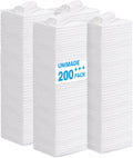 Shop Towel Rag 200 Pack Reusable Microfiber Cleaning Cloths - Heavy