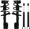 Front Complete Struts Shocks and Coil Spring Rear Shocks Assembly