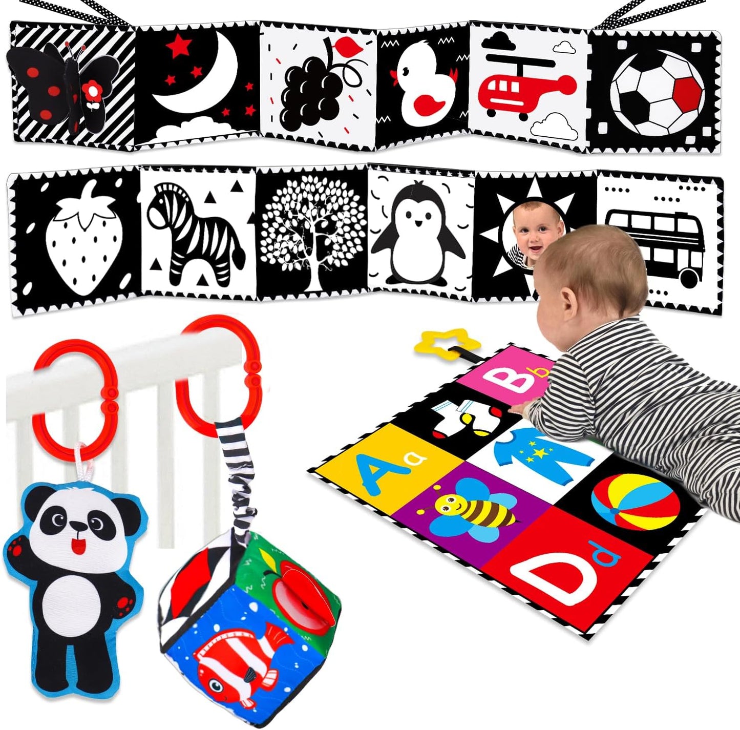Montessori Baby Toys Set for Brain Development