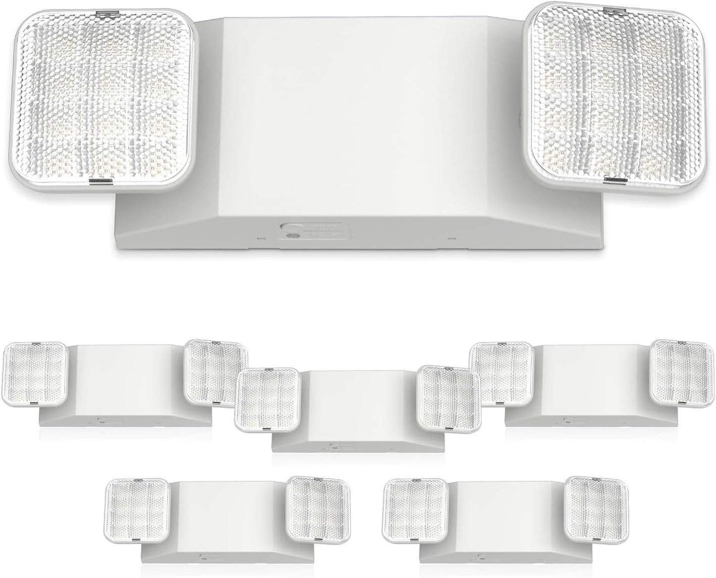 FREELICHT 6 Pack LED Emergency Light for Business Safety