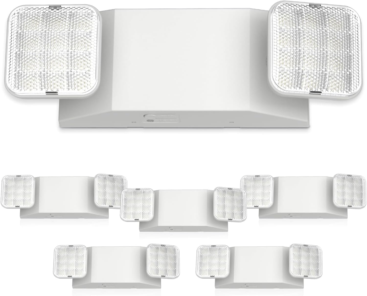 FREELICHT 6 Pack LED Emergency Light for Business Safety