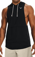 Men's Icon Cut Off Workout Hoodies Muscle Tank Shirt - Breathable