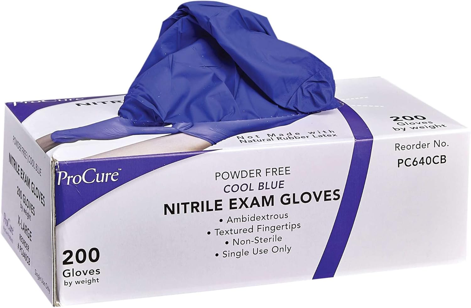 200 Latex-Free Nitrile Gloves - Medical Grade