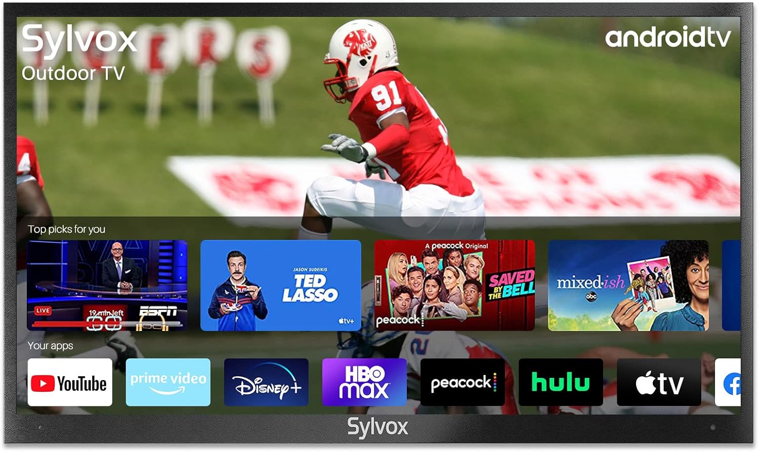 SYLVOX 43'' 4K UHD Outdoor Smart TV!