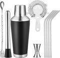 Premium 9 Pc Cocktail Shaker Set - Elevate Mixology Experience!