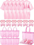Sintuff 24 Pcs Sleepover Party Supplies for Girls - Spa Robe Set