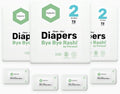 Size 2 Diaper & Wipes Bundle 216 Diapers 240 Wipes - RashShield