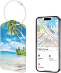 Apple Find My Compatible Smart Luggage Tag by TopMade for Travelers