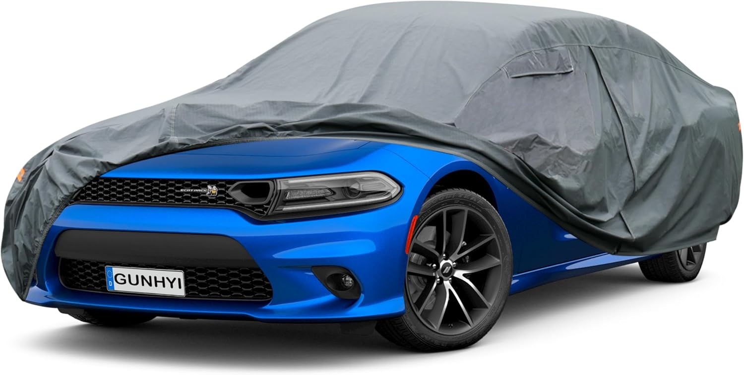 16 Layers Car Cover Waterproof All Weather Protection for Coupes