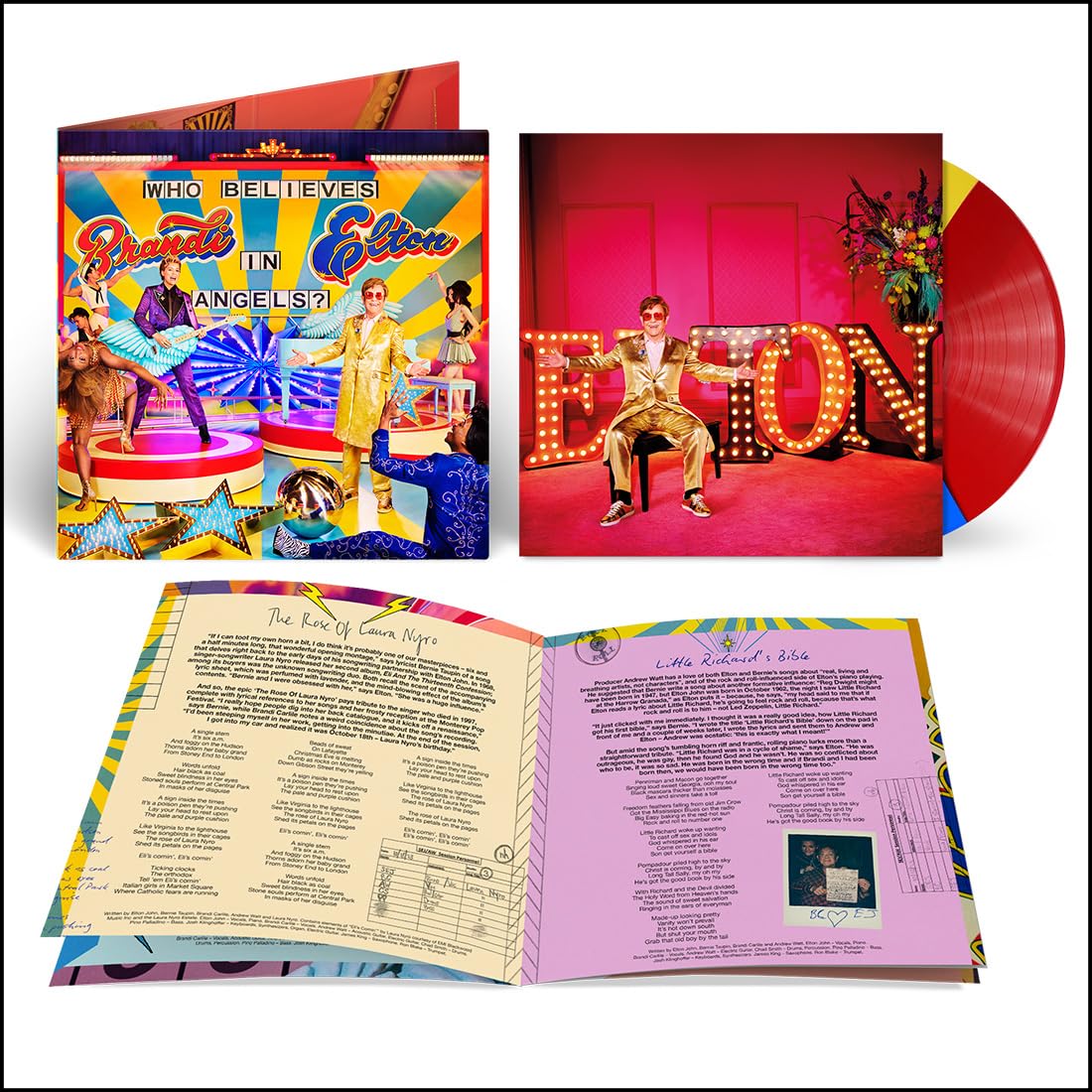 Who Believes in Angels? Tri-Color LP - A Must-Have Vinyl Experience