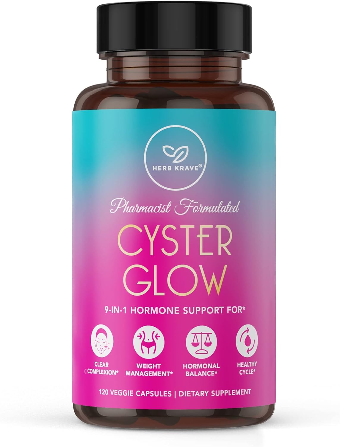 Cyster Glow Supplement - 9-in-1 Myo-Inositol Blend for Women