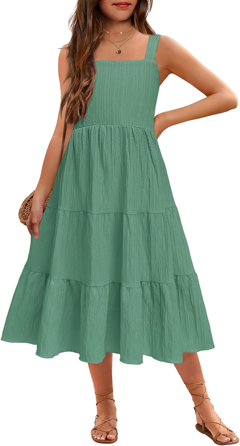 Arshiner Toddler Girl's Summer Cami Dress for Stylish Fun