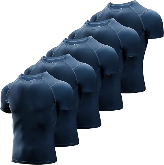 Niksa Men's Compression Shirts for Ultimate Workout Performance