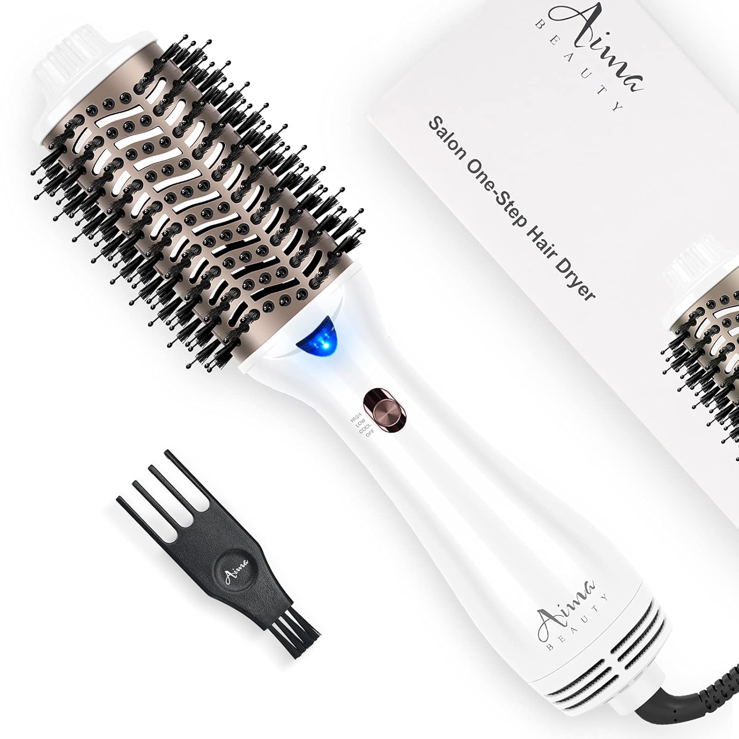 One Step Dryer & Volumizing Hot Air Brush for All Hair Types