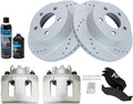 Front Performance Brake Pad & Rotor Kit for Jeep Wrangler - Ceramic