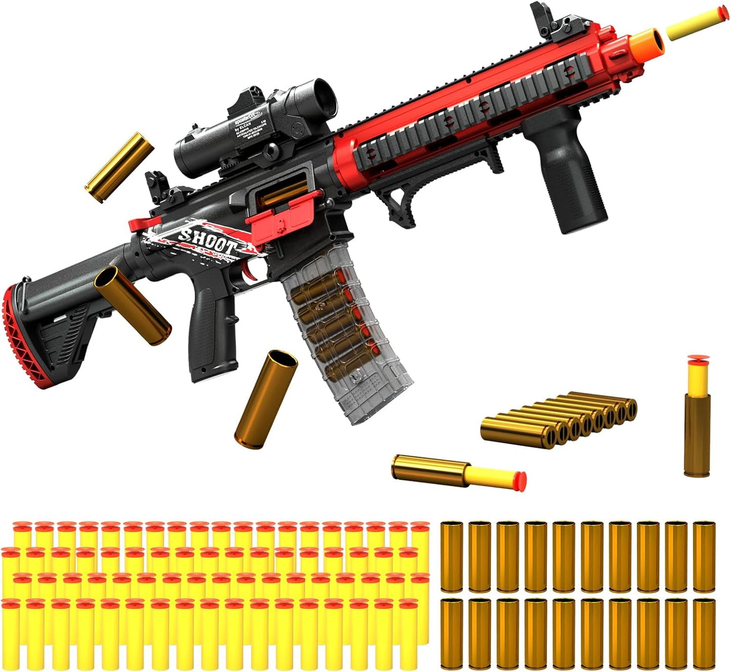 Electric Soft Bullet Toy Gun for Boys - Fun Shooting Games